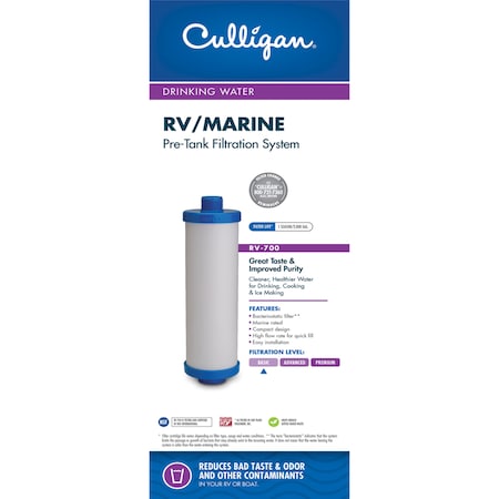 B & K Culligan RV Water Filter For Culligan RV-700